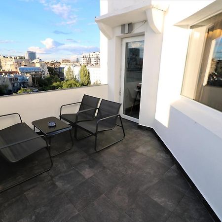 Athenee Palace Apartment - Panoramic View Terrace & Balcony - Free Minibar Bukarest Exteriör bild